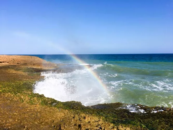 I found a rainbow during my walk on the beach by Liss39645