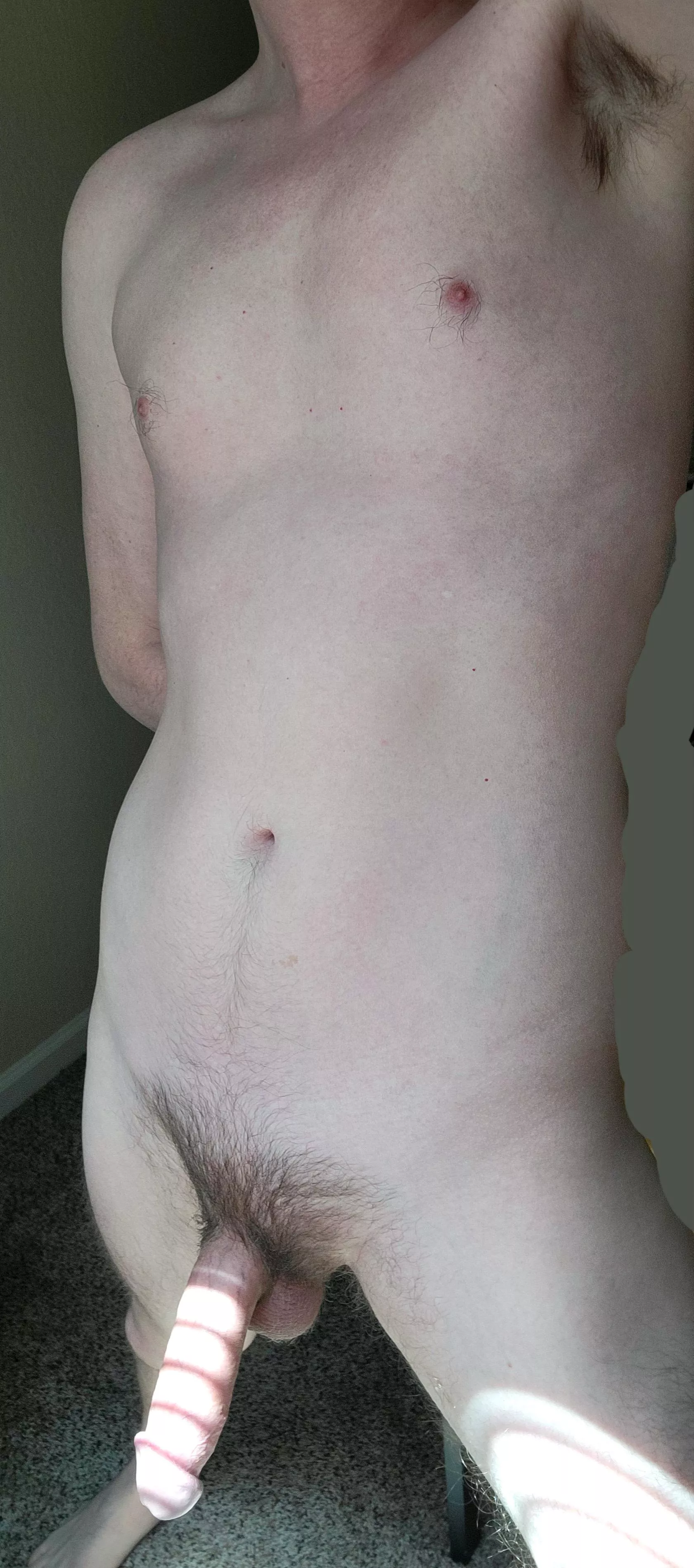 I try to show you guys how a real boy next door looks. Hair and all! posted by KinkyPenguinMan