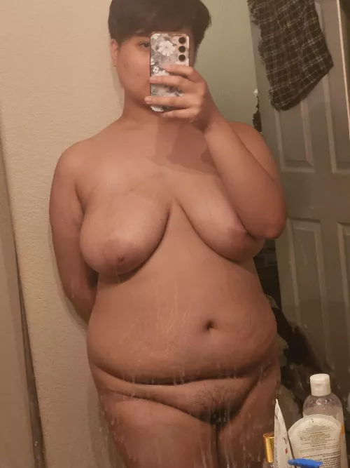 Just a soft butch on display by LittleOrion