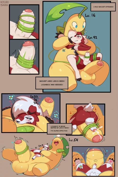 Leech Seed by Kyurisawa (Pokemon Male Level-Drain) by DarthFetish