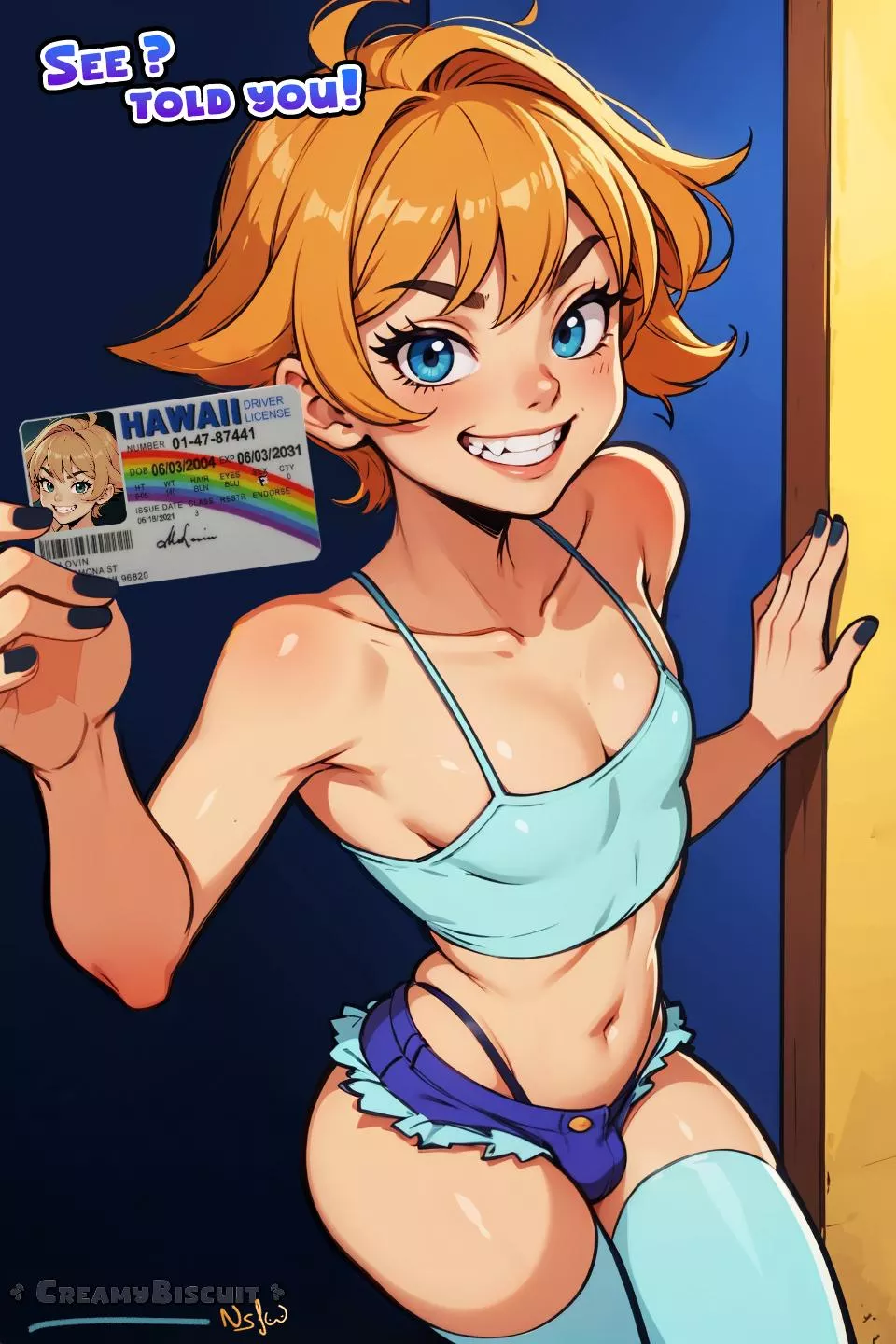 License 🪪 [AI] posted by At0micKiwi