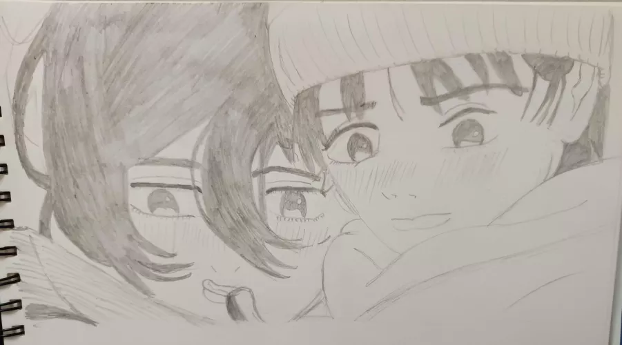 Look Back draw i made  by Professional-Ad7346