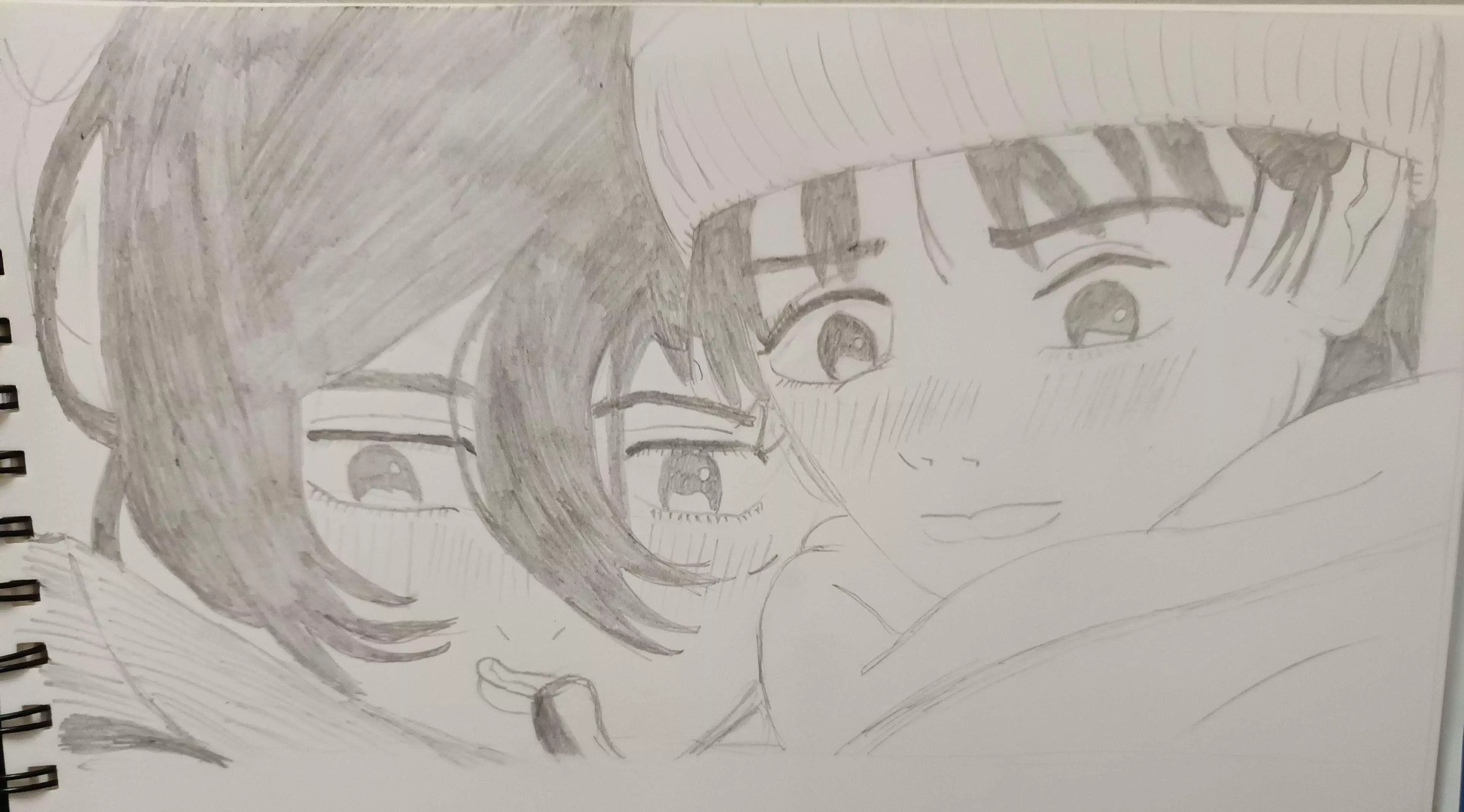 Look Back draw i made  posted by Professional-Ad7346