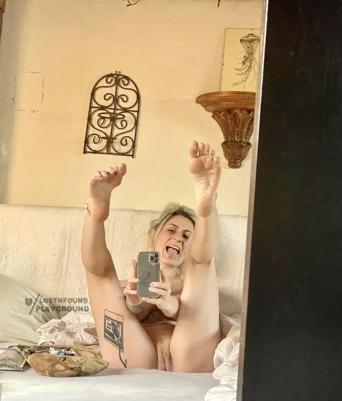 love to get my soles licked after waking up in the morning by lostnfoundplayground