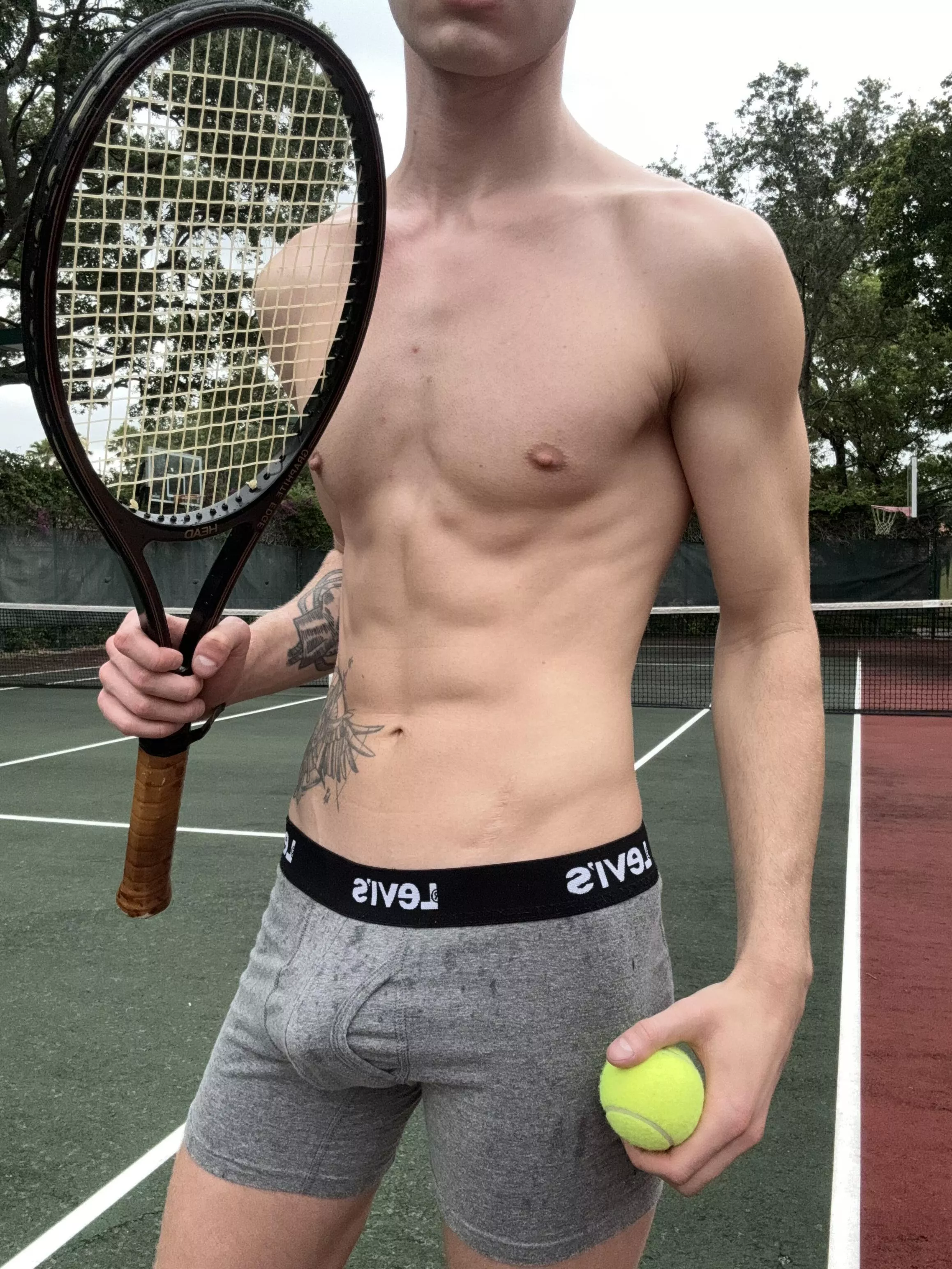 [M] Tennis makes hard my penis posted by CleoFlower