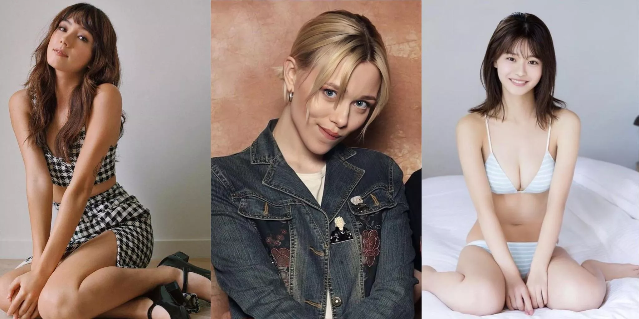 Natasha Liu Bordizzo, Ivanna Sahkno & Hikari Kabashima! posted by IDontDoDMs