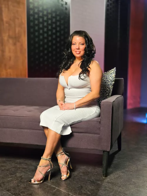 Past Anchor Ariella Banks Visited the Naked News Studios Today!  by NakedNewsSocialMedia