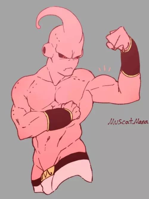 super buu (by me @muscat_mana on x) by muscatmana