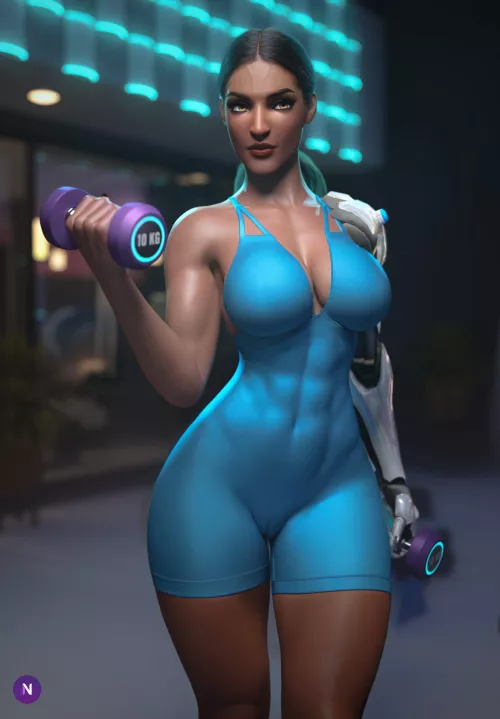 Symmetra (Noahgraphicz) [Overwatch] by Kuro-Oji