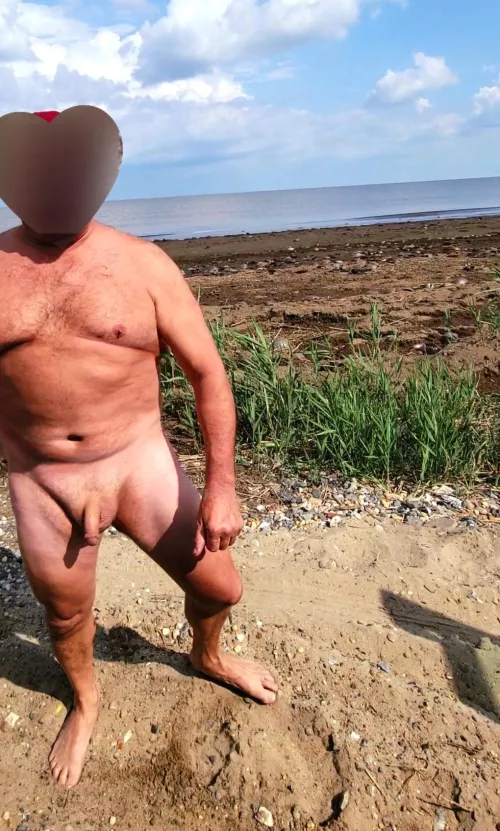 Took a walk on the beach. by Lovingandlivinglifem