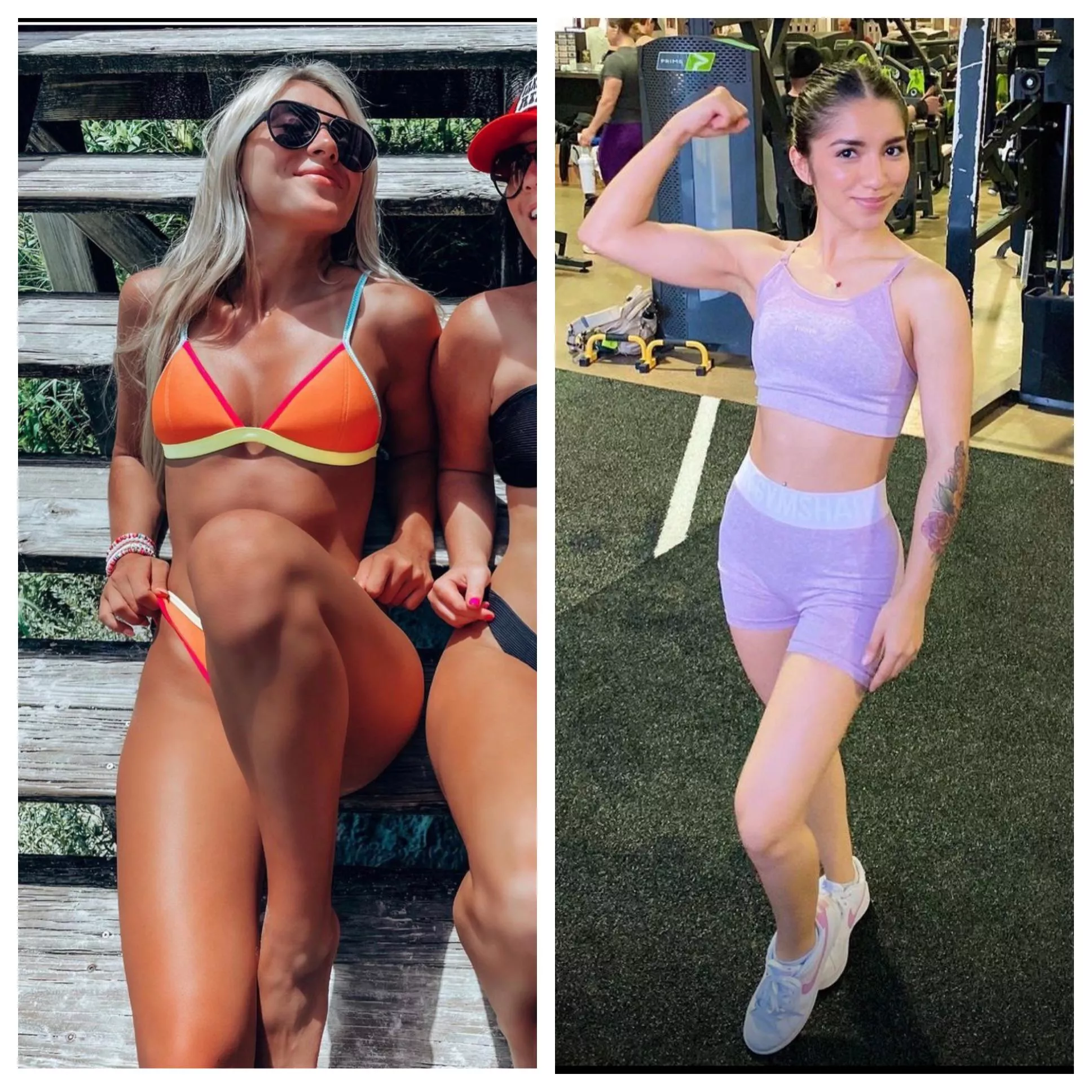 Undefeated wrestle-bully blonde takes on petite latina jobber  posted by Otherwise-Echidna462