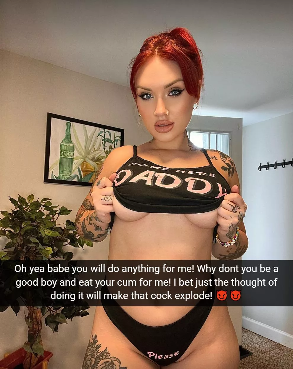 Will you obey!  posted by scare678