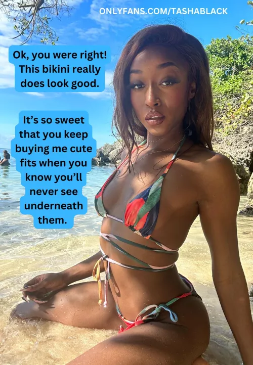 You'll never see underneath the clothes you get me. 💋 by thetashablack