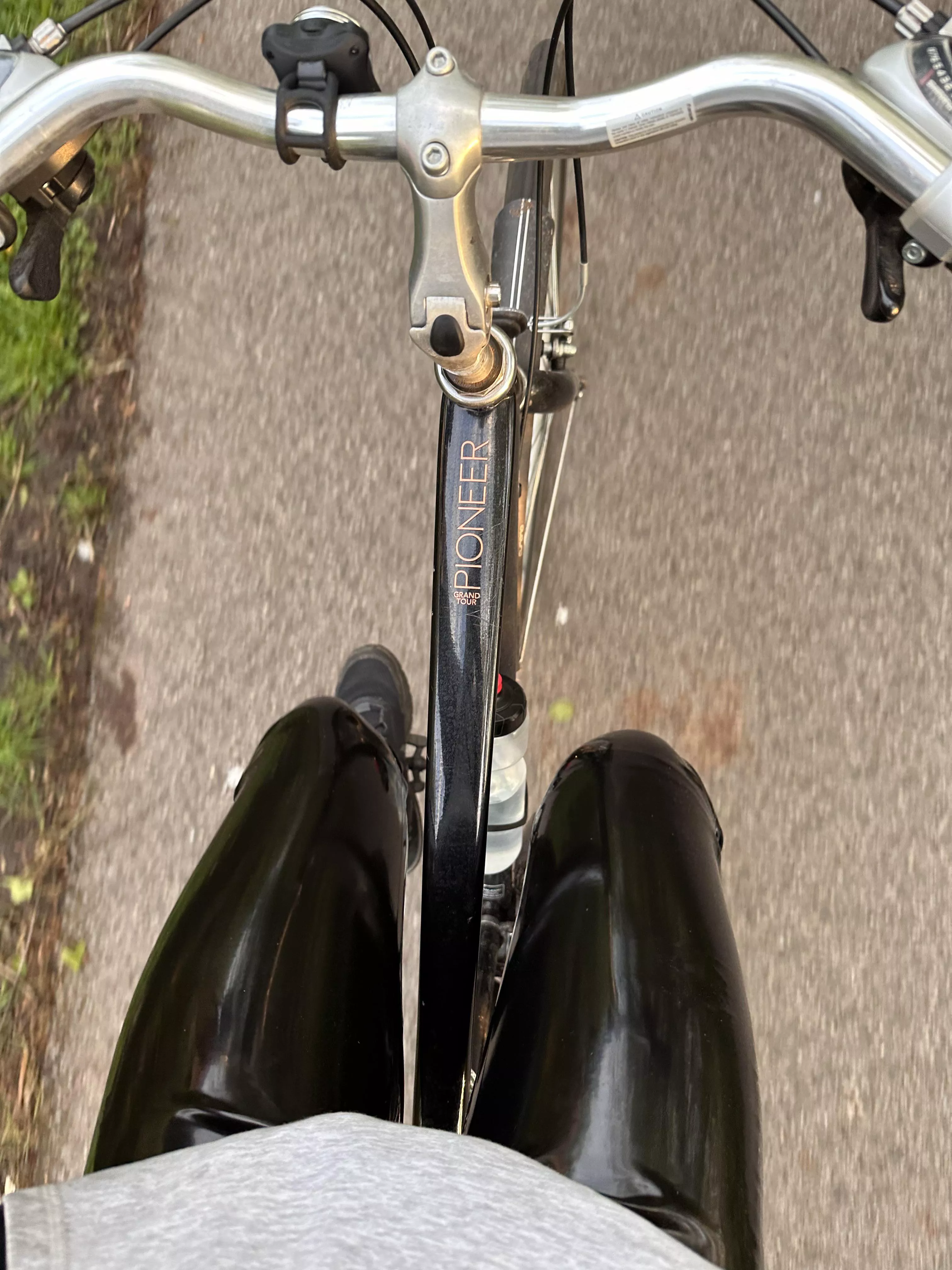 Cycling in rubber posted by cubixcomplex