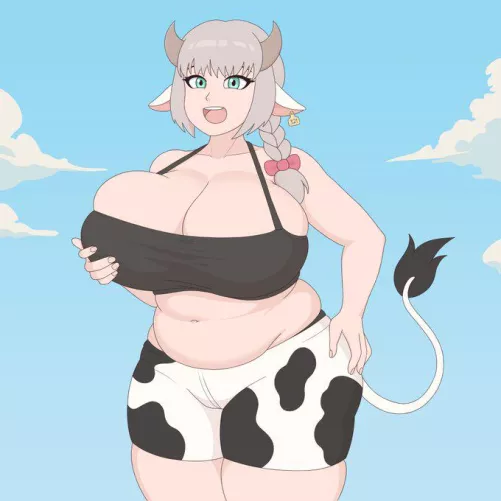 Darlene the Cow Girl (from Vanilireph on Twitter) by VanVennos