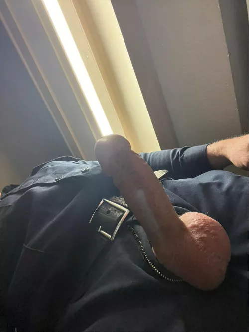 How do you like my uniform? by Fire_Dadddy-