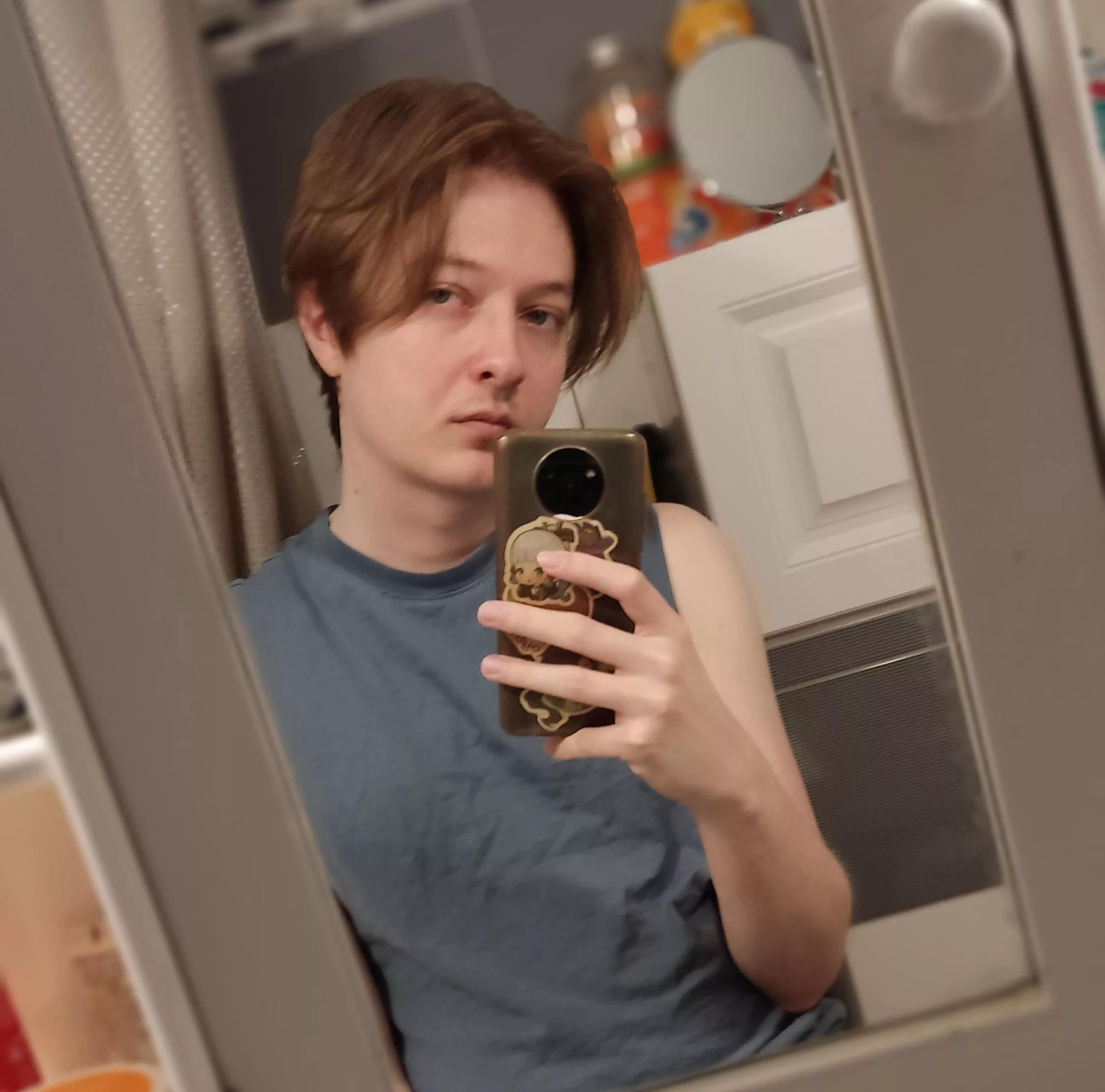 I'm kinda depressed but still felt looking good today 😅 posted by Simek1