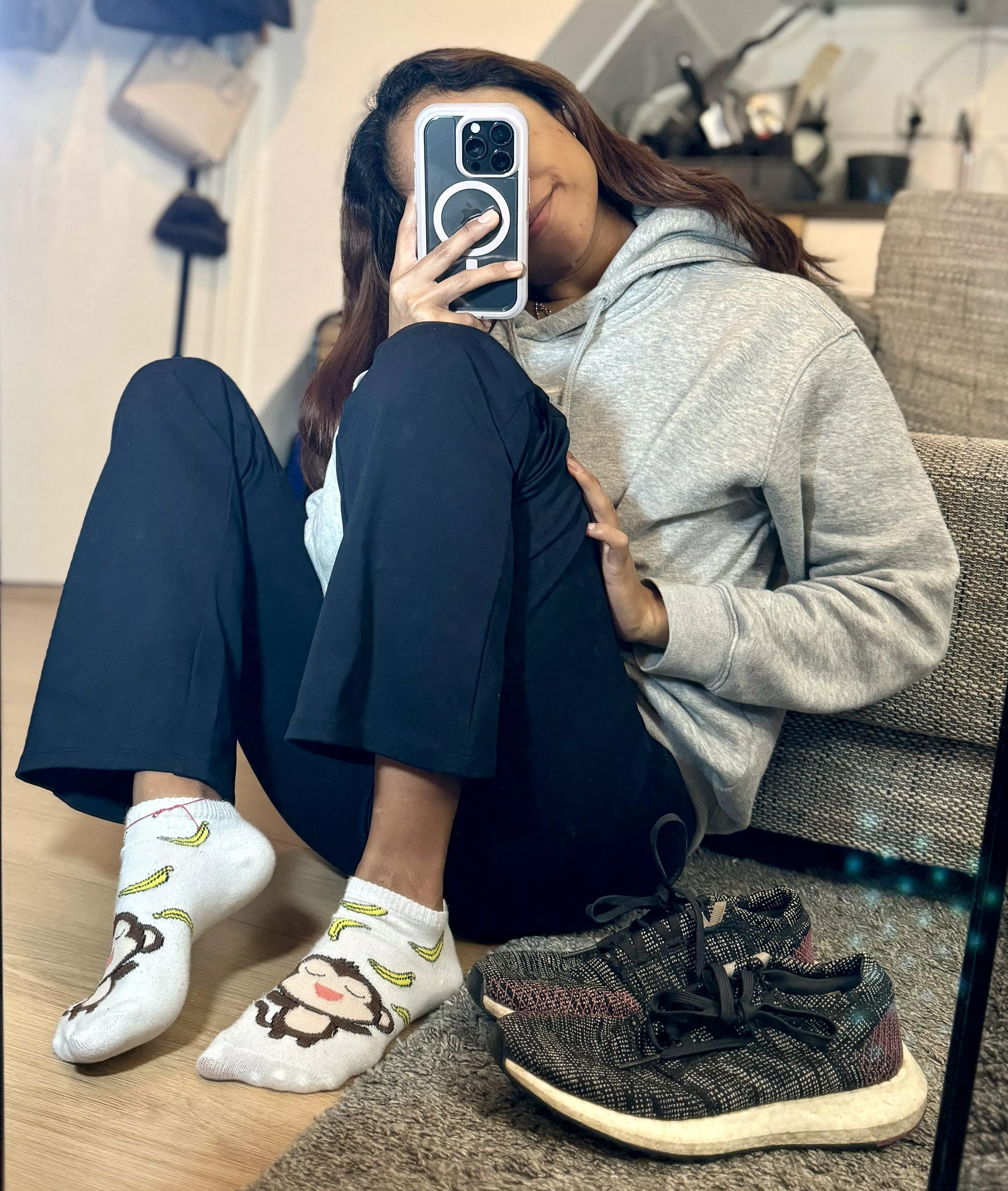 Like these cute little socks? 🤭 posted by isa_stillsinning