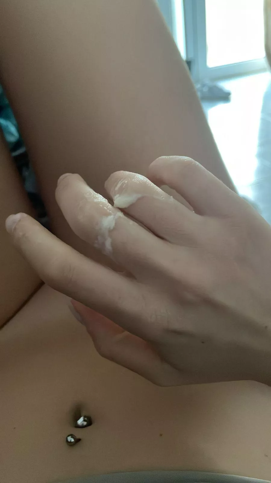 On my fingers.. posted by fetishcpl3