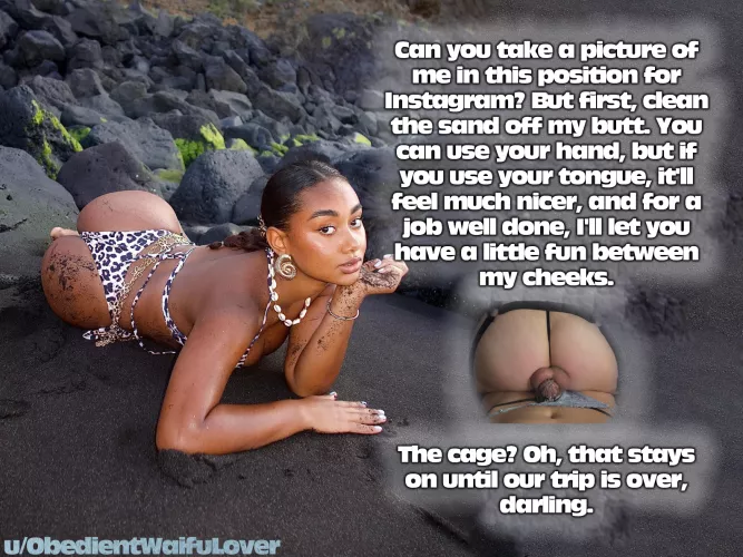 Sandy Ass by ObedientWaifuLover