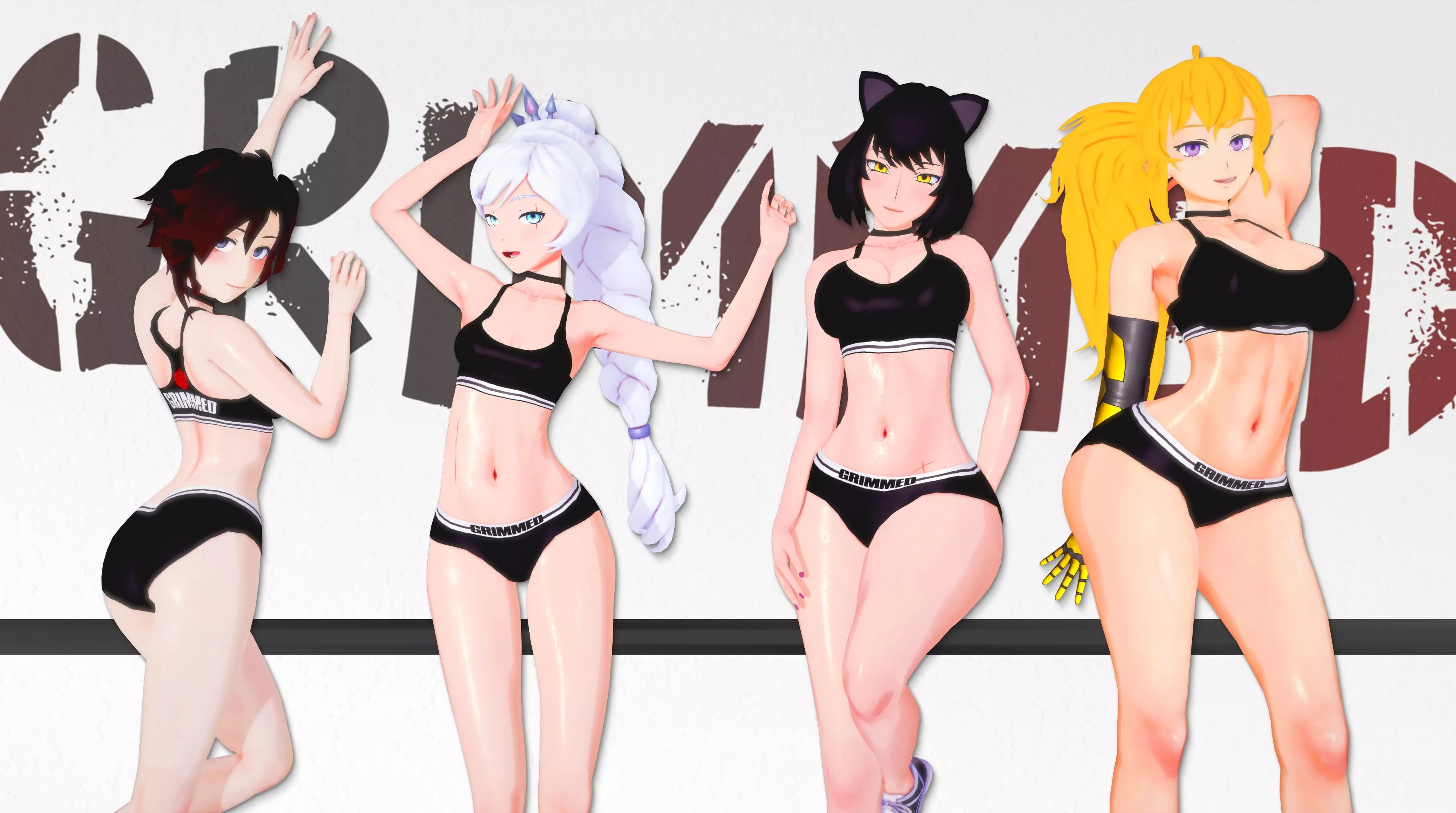 Team RWBY are certified GRIMMED girls (Arrancon) posted by Arrancon
