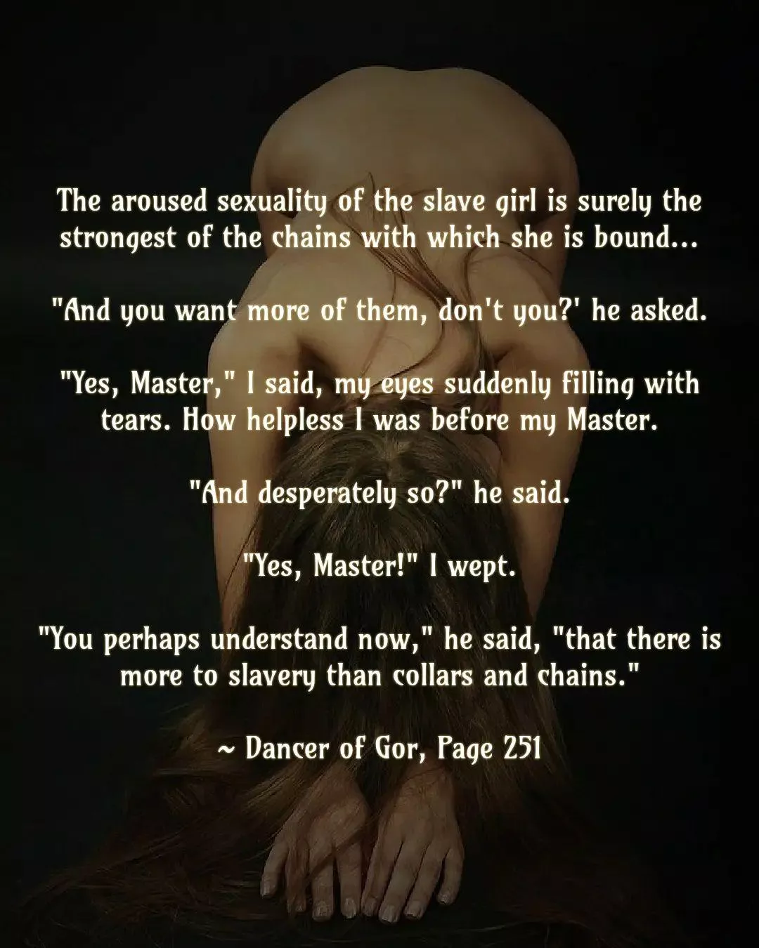 There is more to slavery than collars and chains. posted by Sinful-Sovereign-