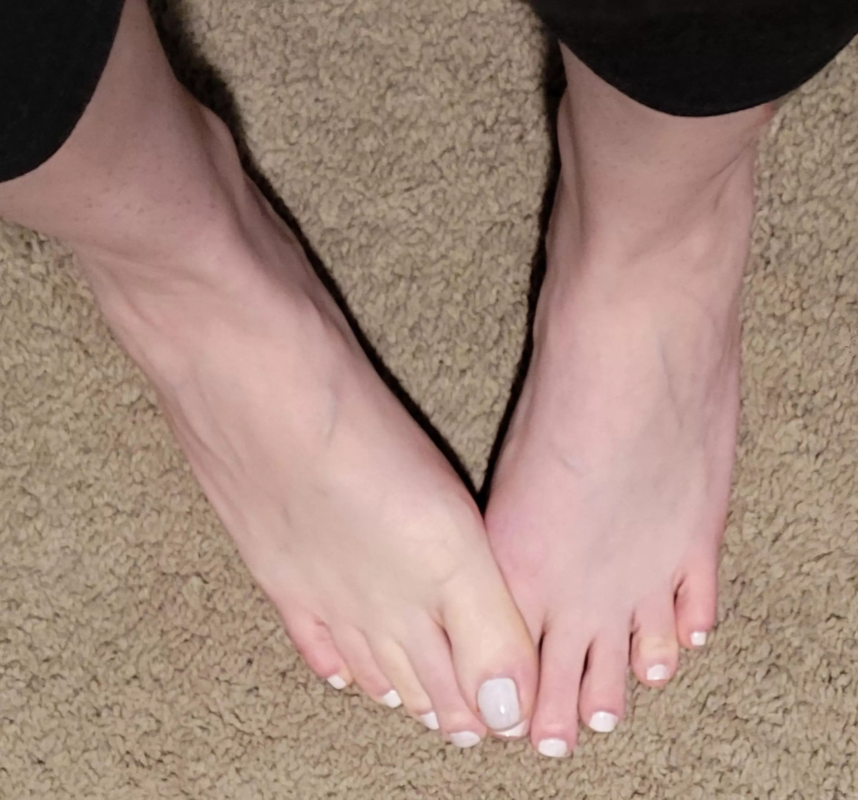 They would feel better if you were massaging them.  posted by Ks-feet