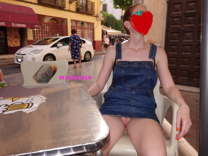 Waiting for a cold beer on a hot summer day in Spain by miaexhib