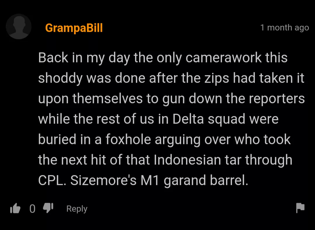 Well, you wanted a real amateur video, the guy didn't have a steadycam! posted by Kveld_Ulf