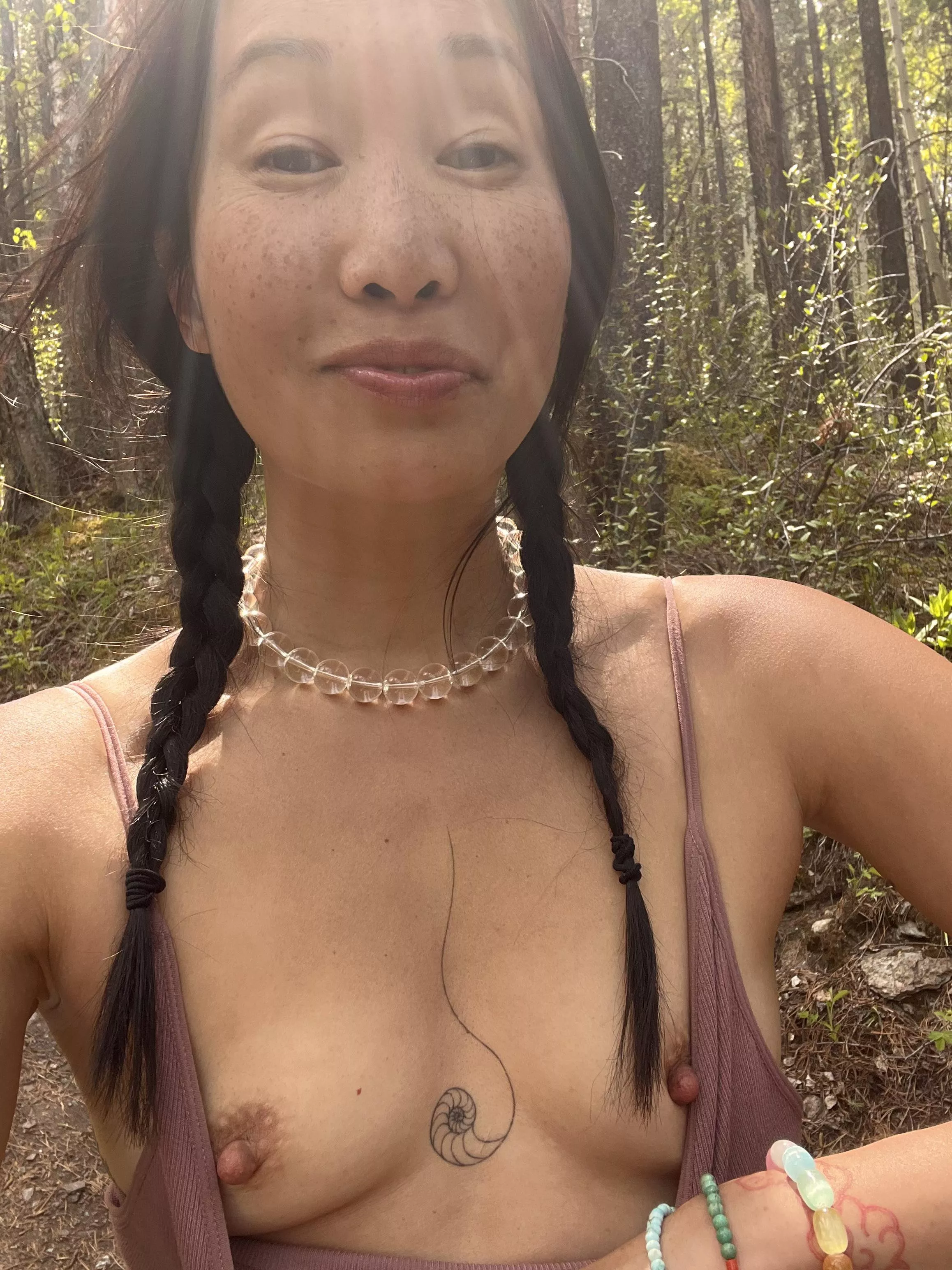 When in the forest, I become a nymph posted by theonlyzendaisy