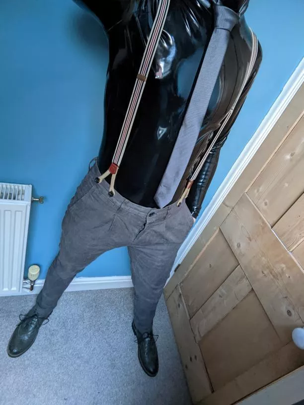 Where are we going dressed like this? posted by Latex_Jake