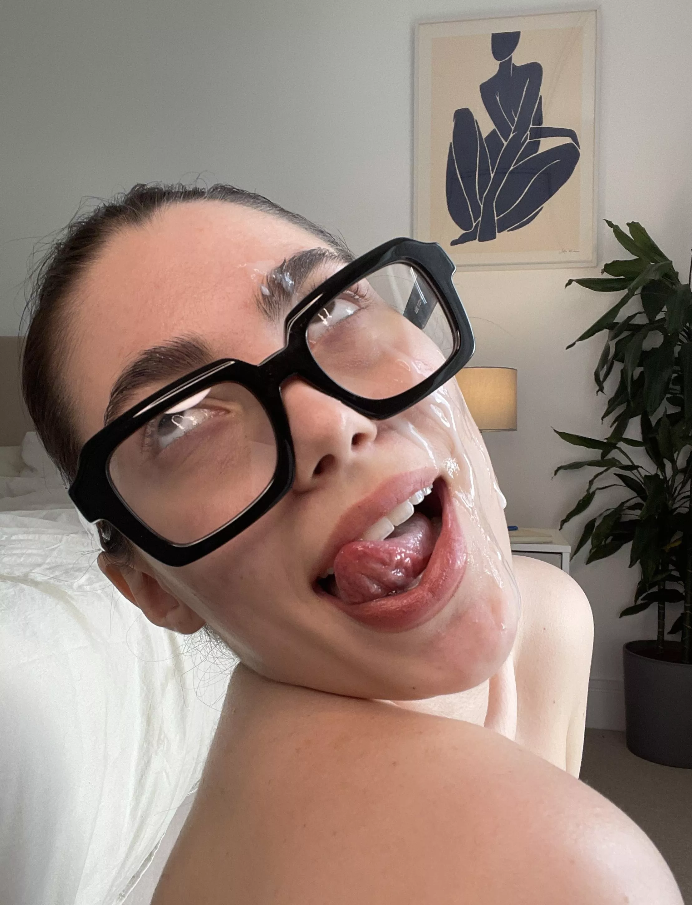 Where would you like to release your sperm? On my face. posted by ShamelessNymph