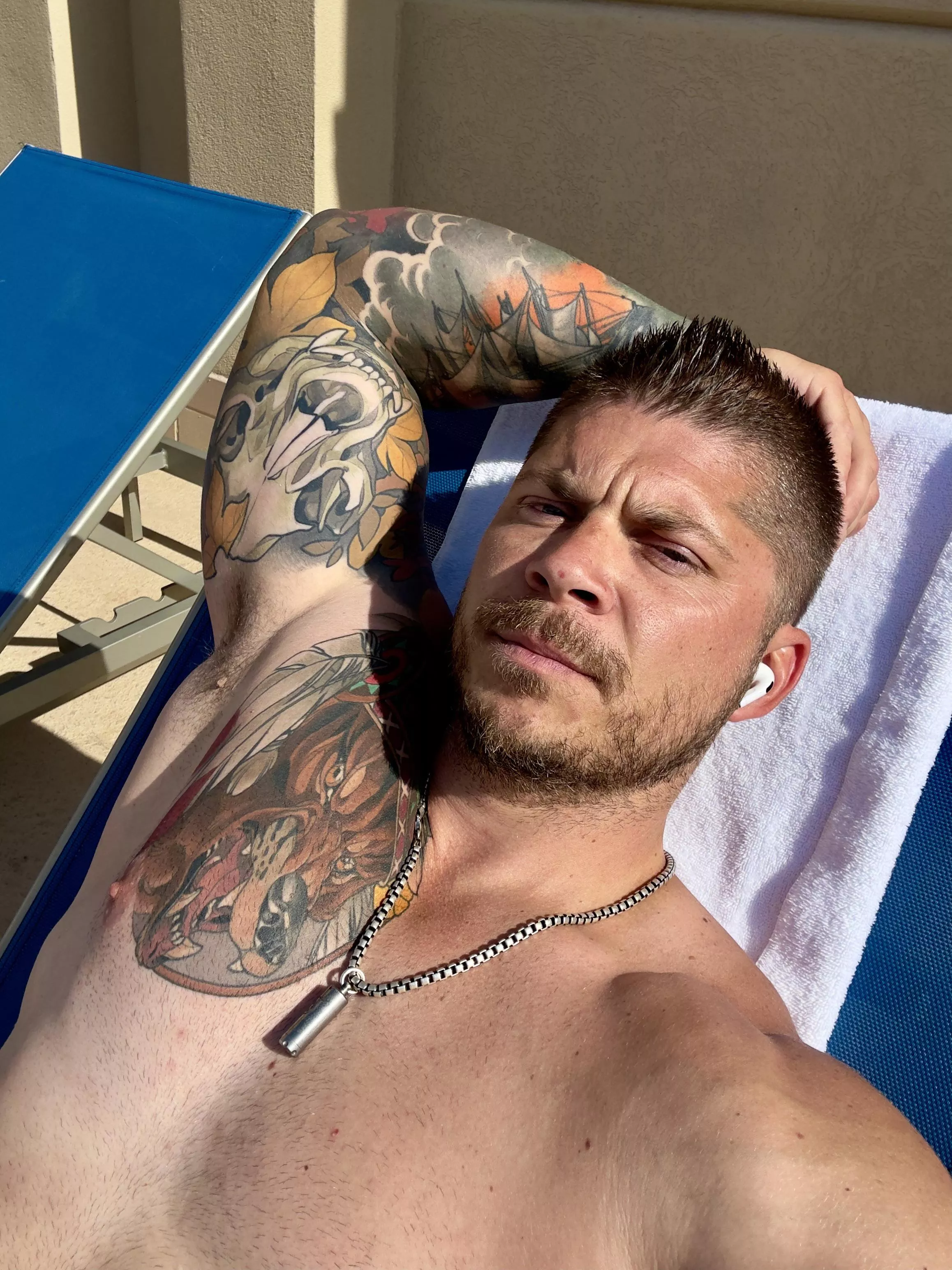 Gettin that summer tan  posted by Accomplished_Rich21