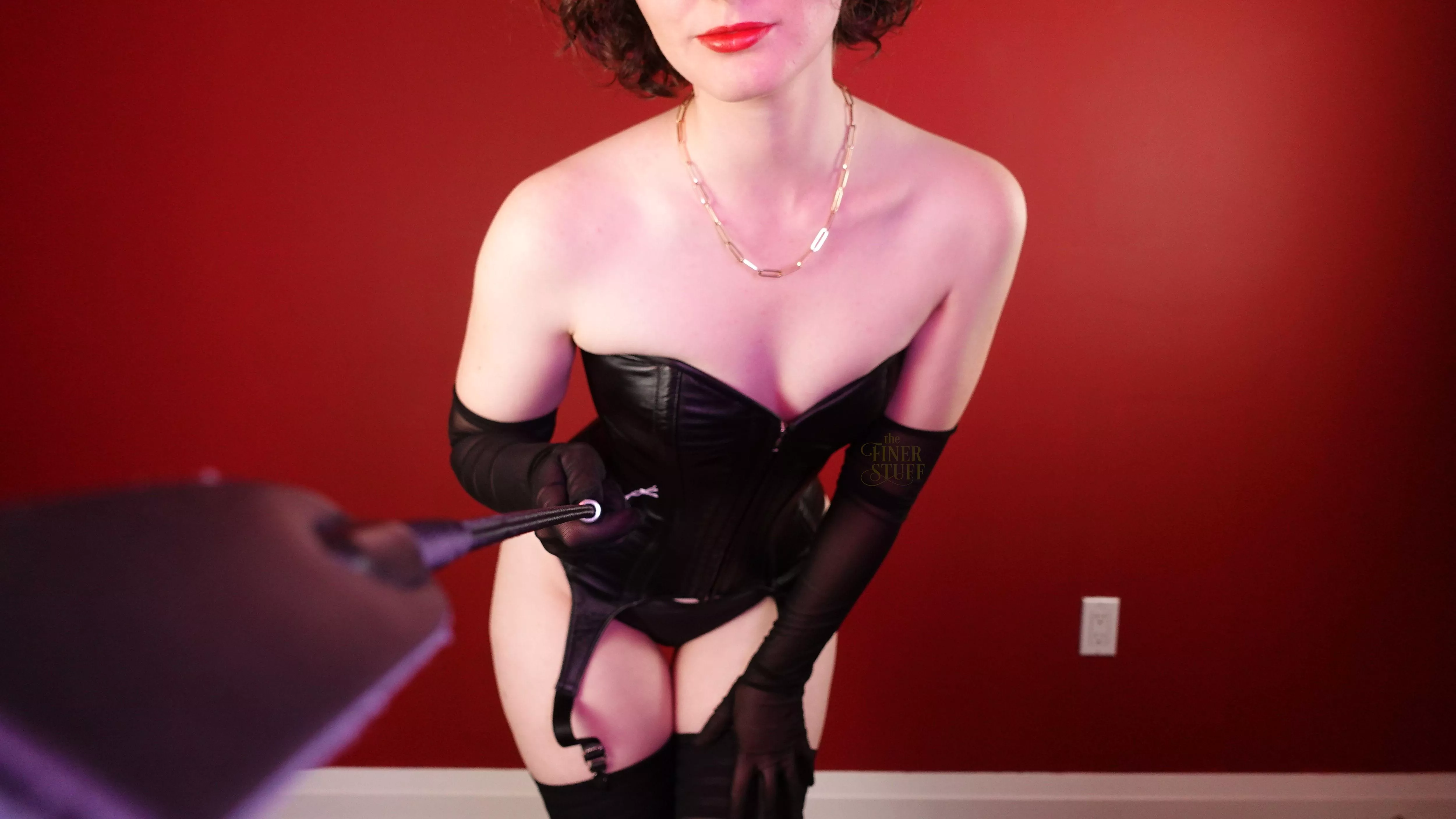 I love seeing a toy who knows their place: On their knees, always below me. The view from down there is stunning anyways. posted by TheFinerStuff