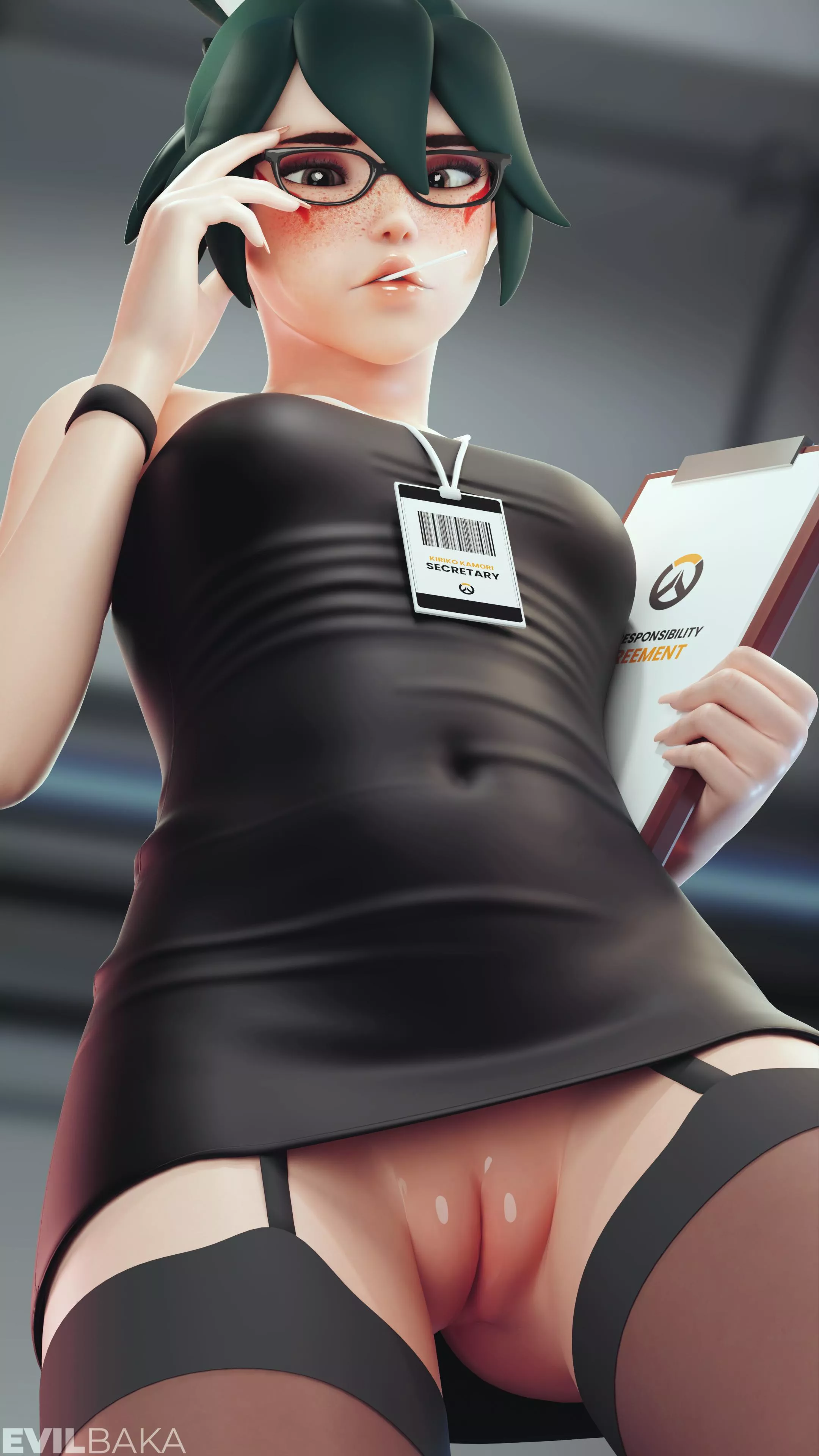 Kiriko [Overwatch] (Evilbaka)  posted by Kyoto709