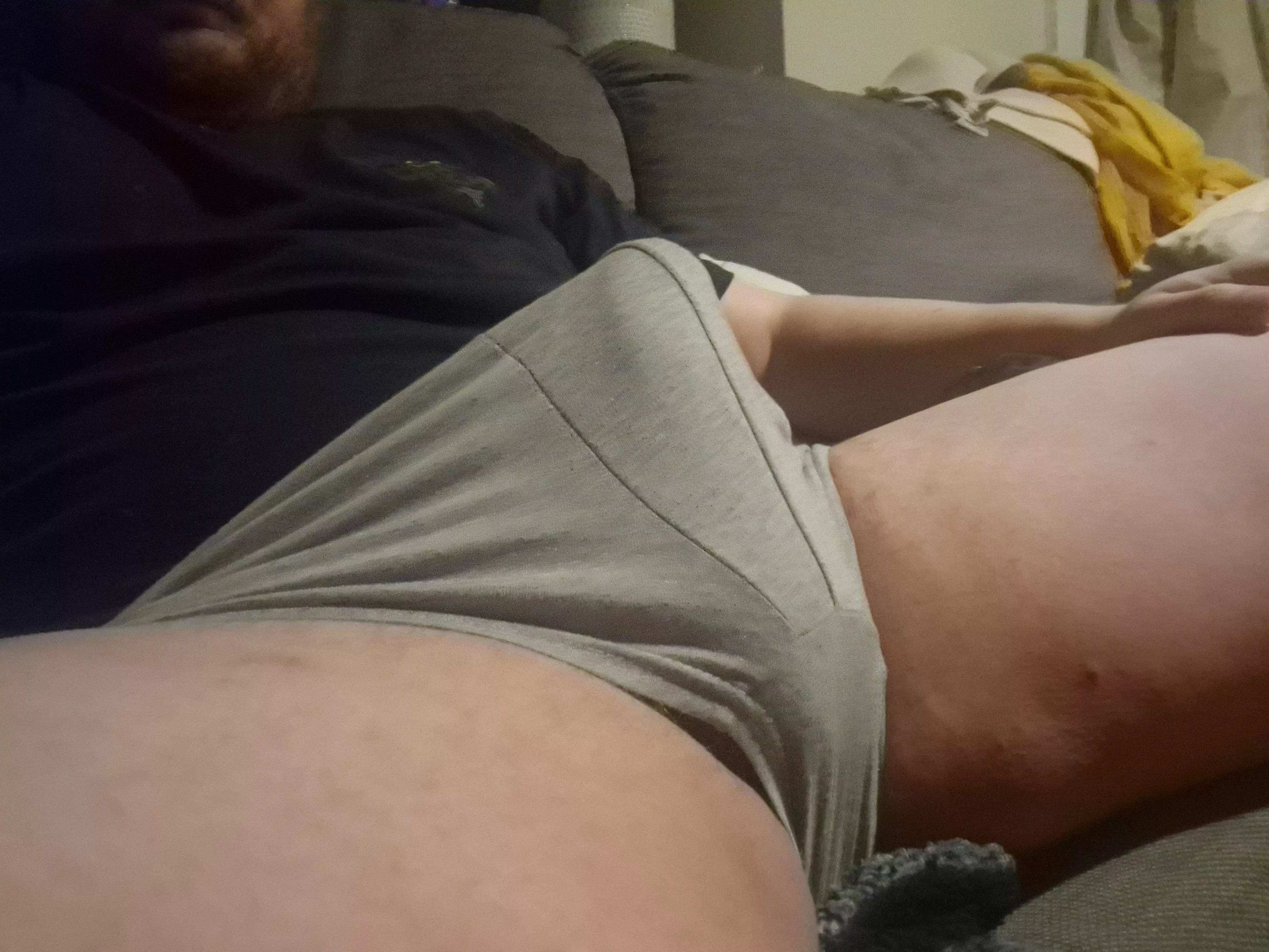 My Bulge today. Tell me what you think. posted by Retail_LargeCock