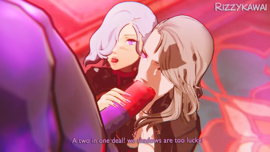 Sae and a tomboy Sae (@Rizzykawai)  by Unfair_Throwaway