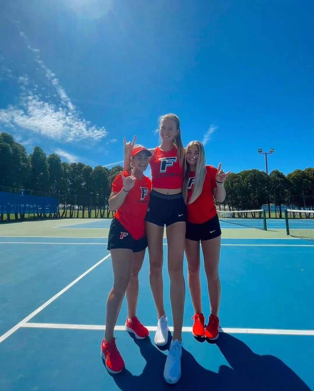 Tennis teammates 🎾  posted by TheHeartfulDodger