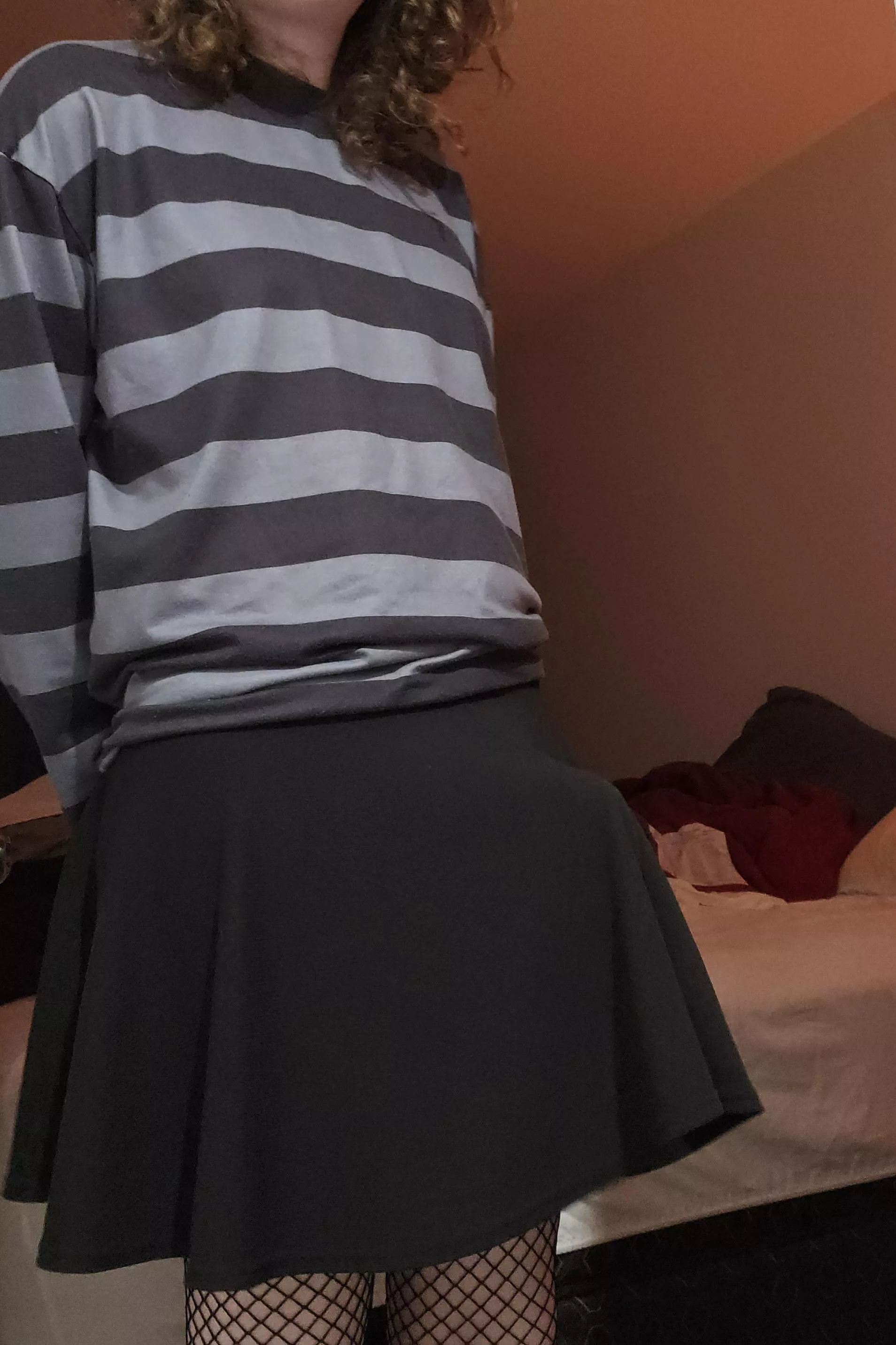 there's nothing under my skirt, don't worry about it~ 😘 posted by sharkyslxt