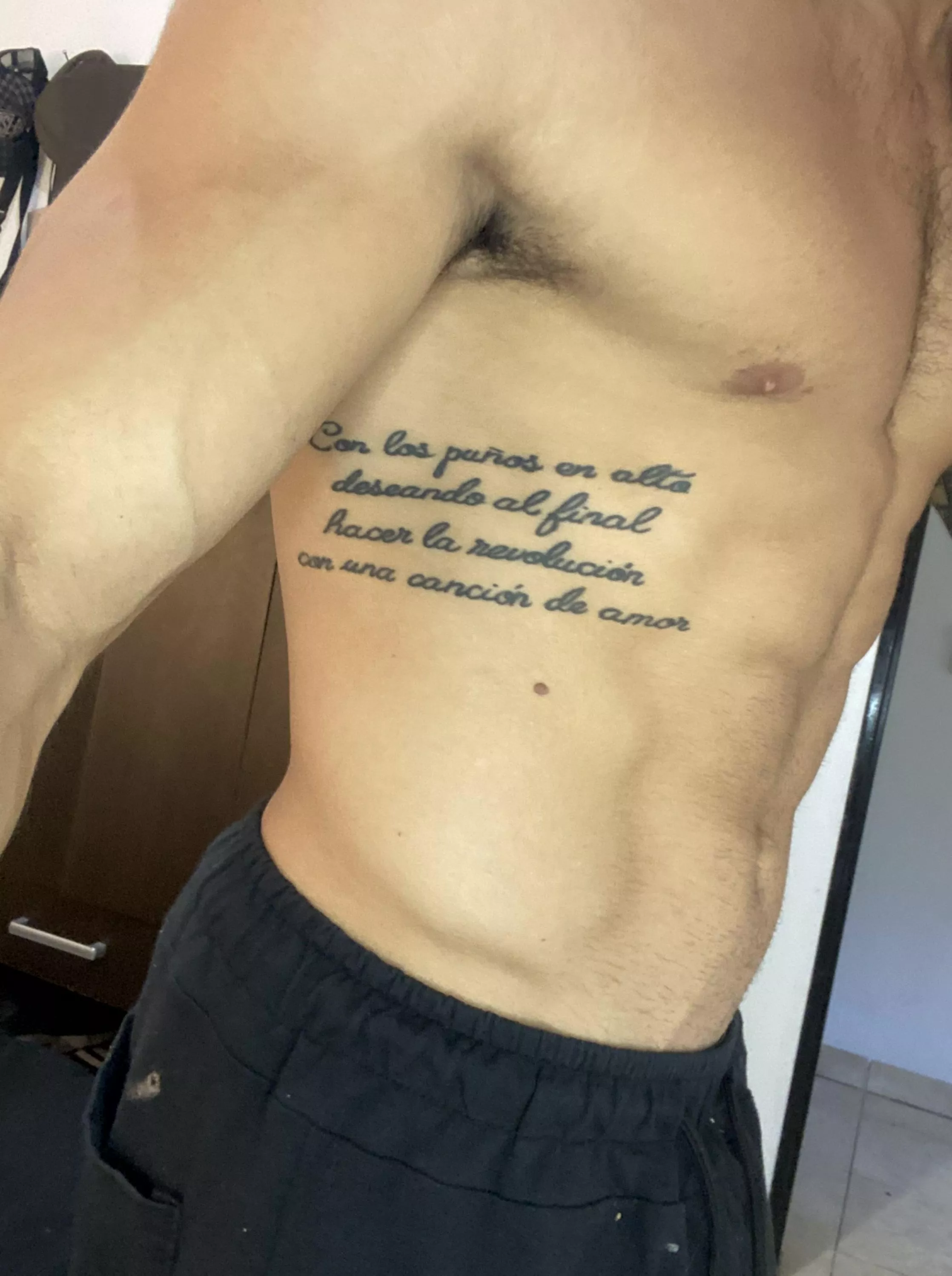 Think you can handle this inked beast in your bed? posted by OlieTheKing