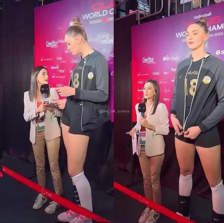 Turkish Volleyball player Zehra Gunes vs Reporter posted by cemshid