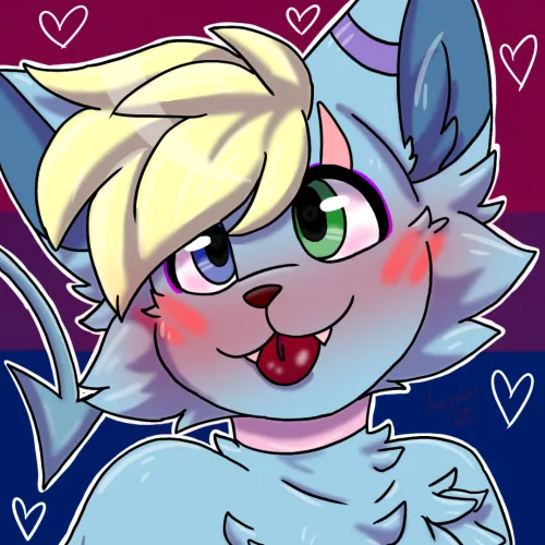 Would you pet him? by Banani_the_cat