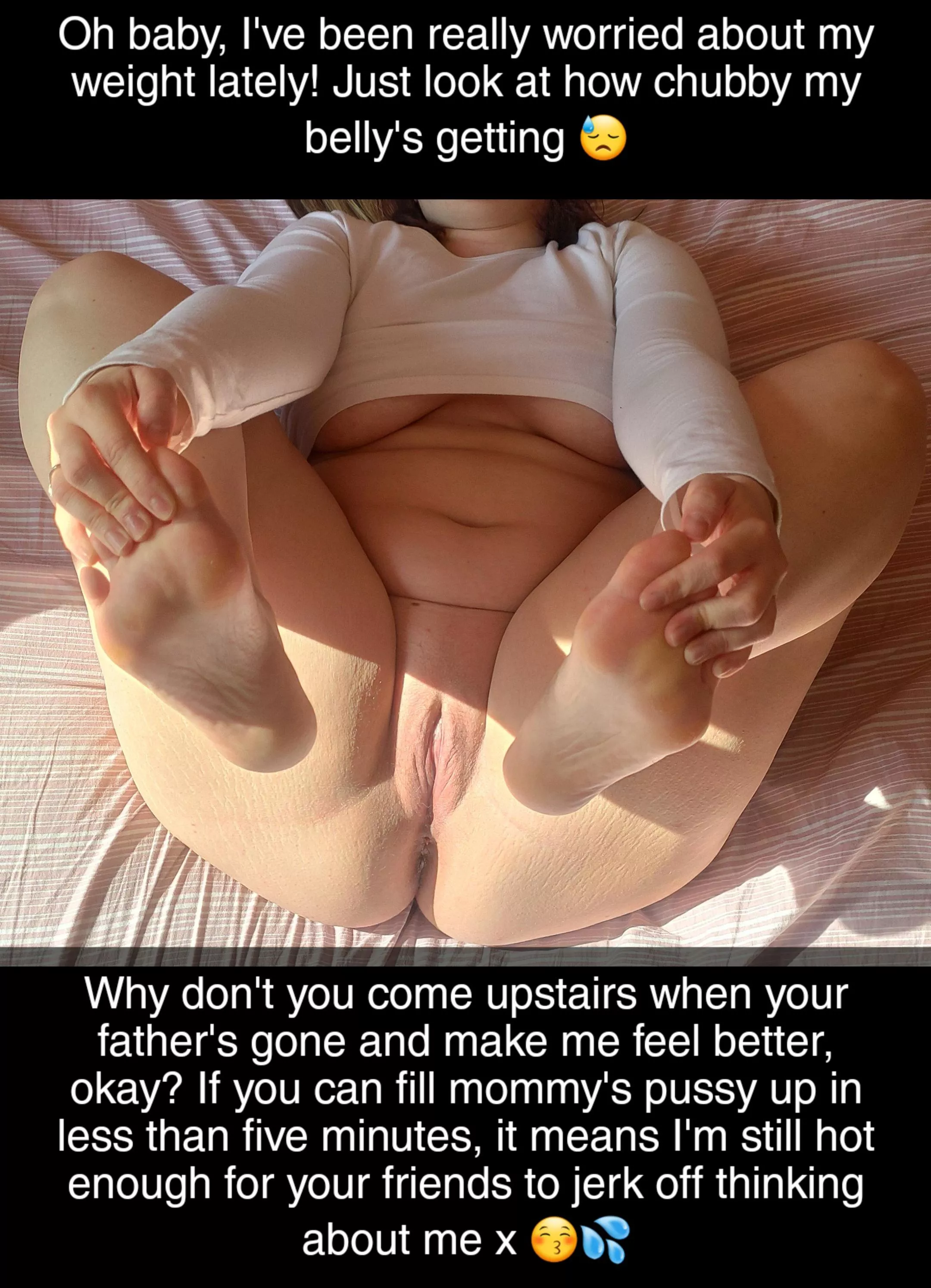 Your Greek mommy's put on a bit of weight: is she still good enough to milk you?  posted by ErnestAugustus1792