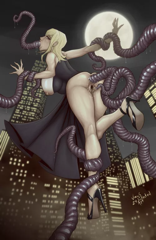 Aya Brea gets ATWT'd (VirusInfectedArt) by vutaboss