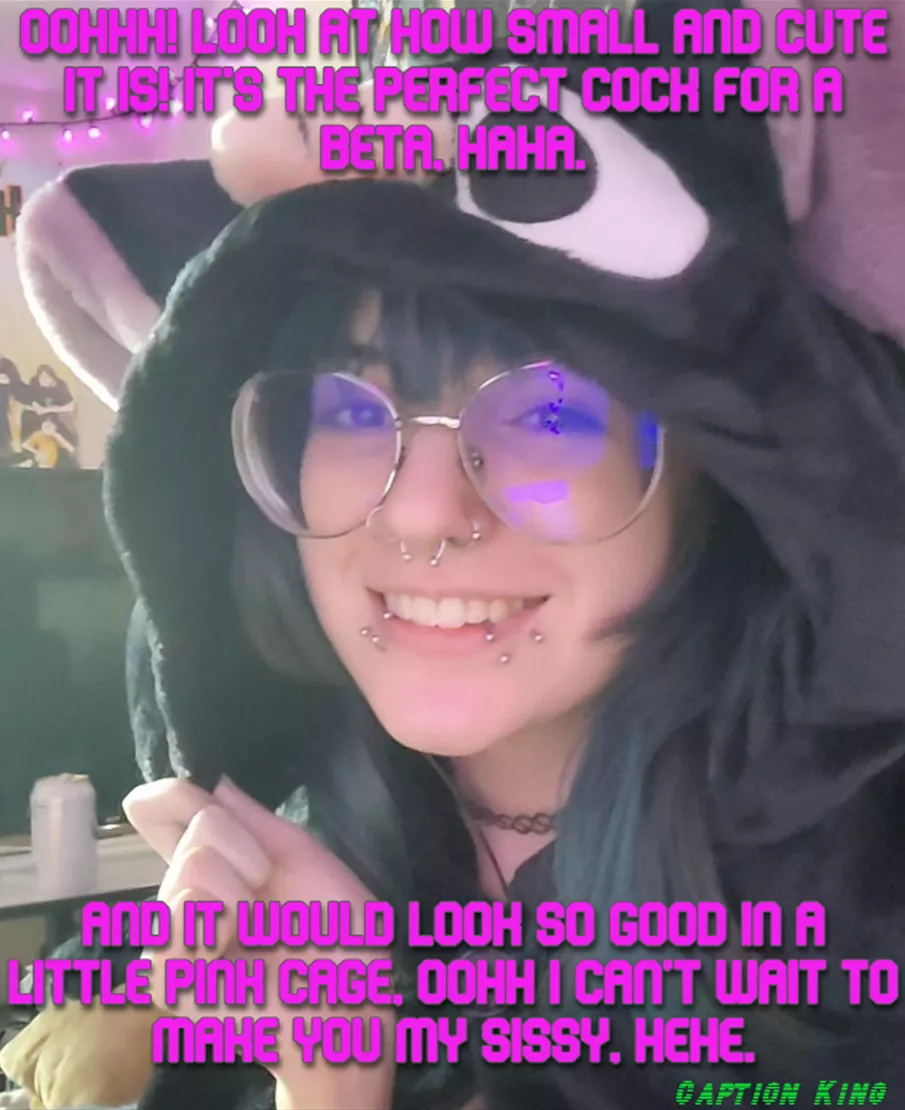 Beta sissy needs a cage posted by ClownKing09