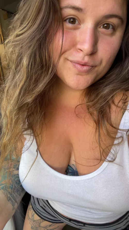 Can this bbw covered in ink with big naturals titties quench your thirst! by handful_heather420