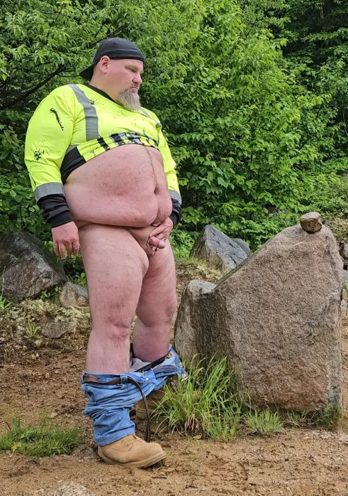 Chubby wood in the woods by MuddyBubbas