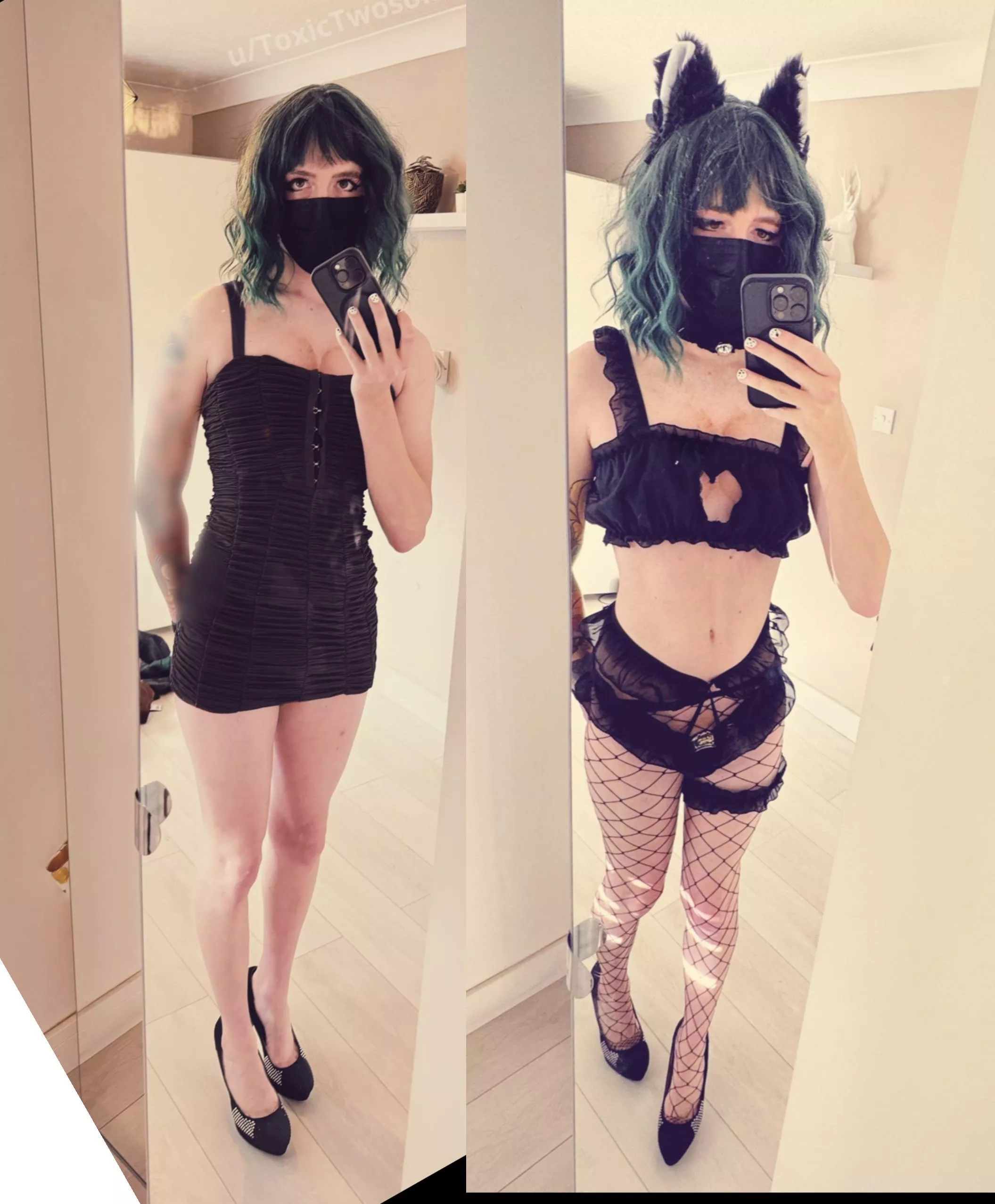Clubbing Dress or Catgirl?  posted by ToxicTwosome