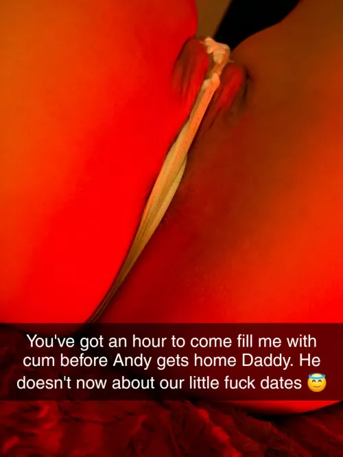 Do you think Andy will taste his cum when I make him eat me later tonight? OF 21 by teah_maria