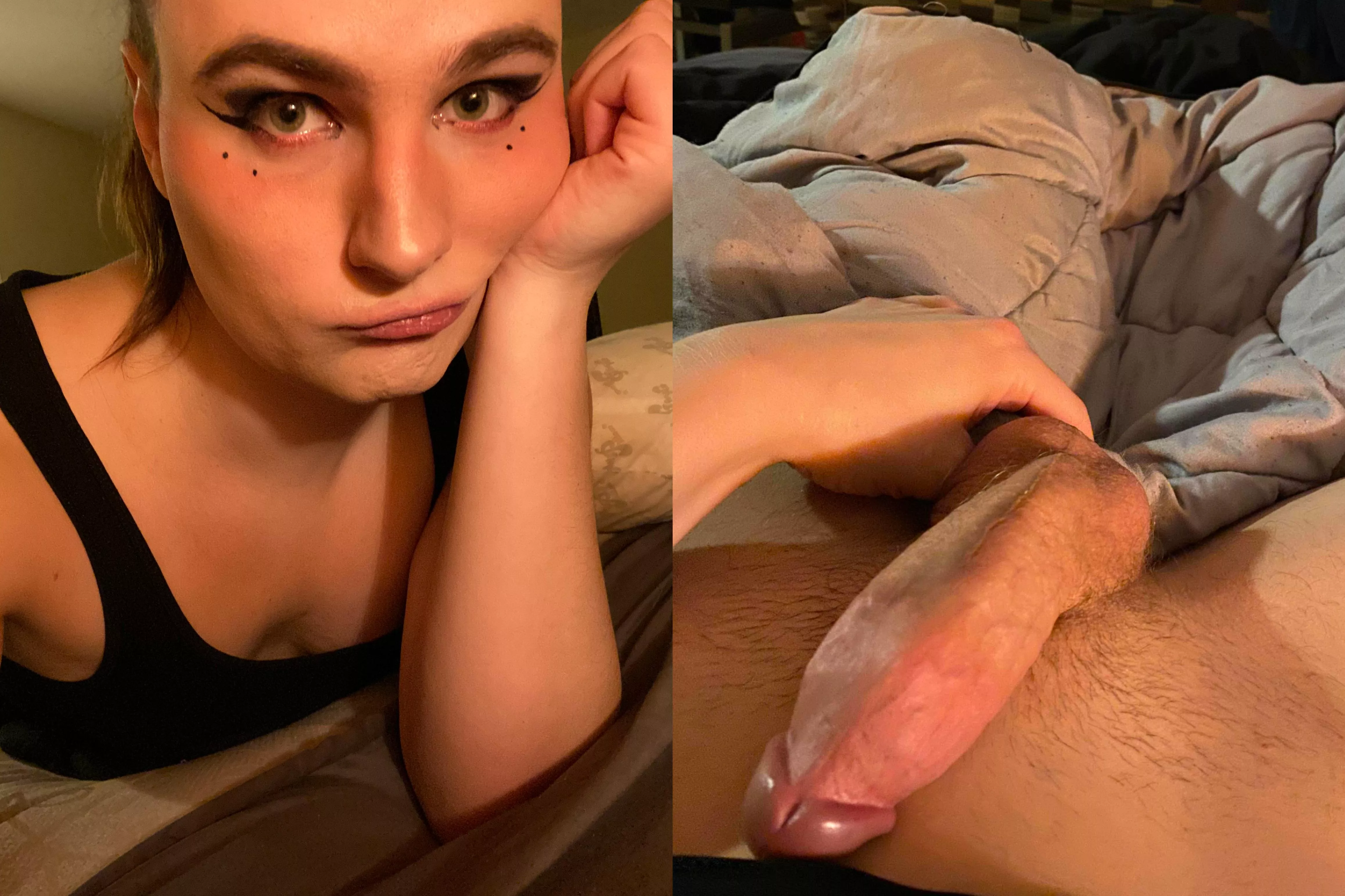 I know how much the sight of my girl dick turns you on posted by AvaShade